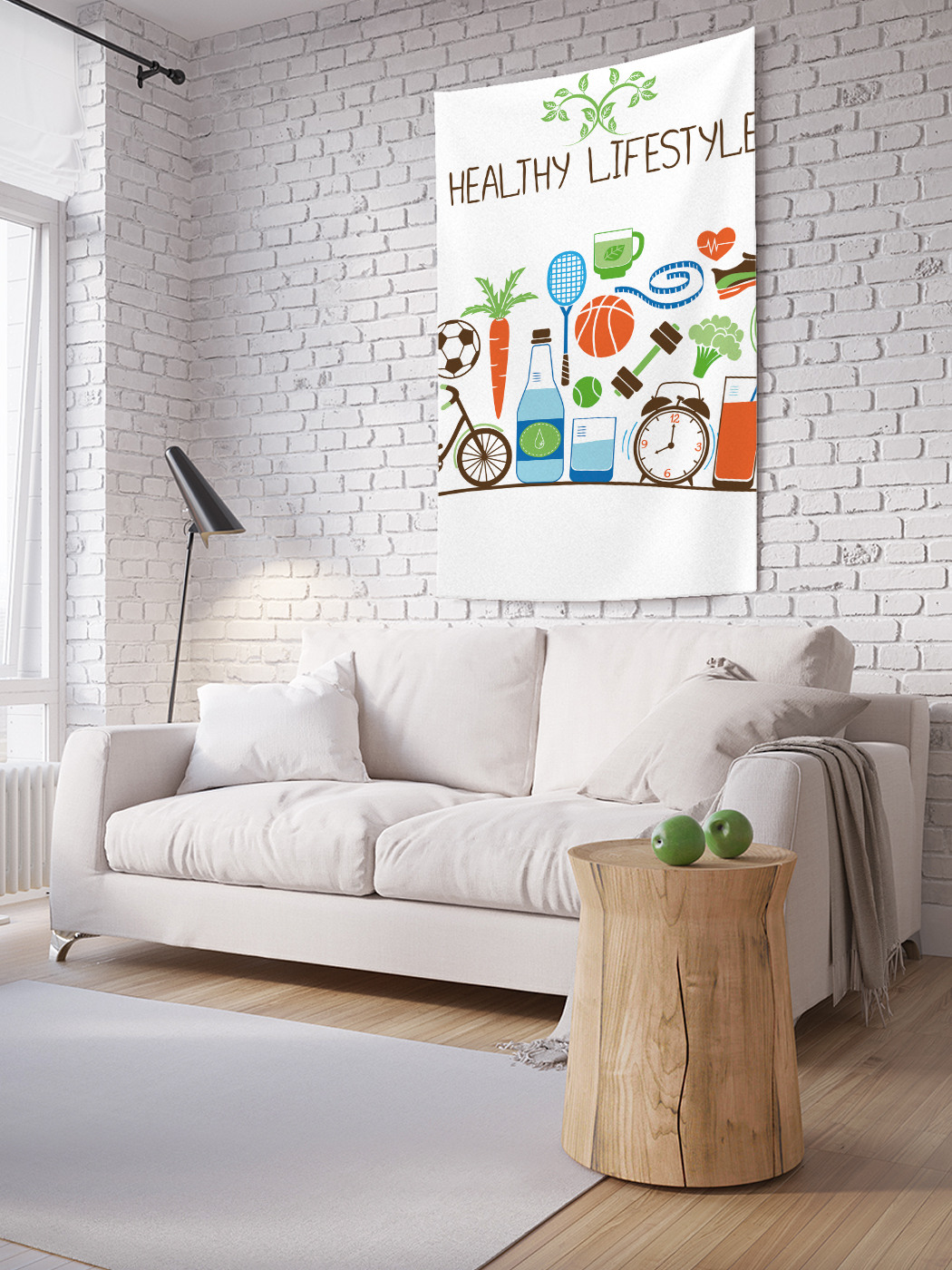 Вертикальное фотопанно на стену JoyArty Здоровые привычки 150x200 см, Здоровые привычки
Вертикальное фотопанно на стену JoyArty Здоровые привычки 150x200 см, Здоровые привычки