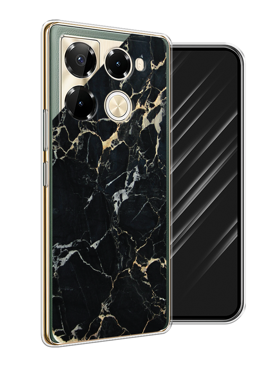 Чехол Awog на Infinix Note 40 Pro 5G/Note 40 Pro Plus "Черный мрамор уголок", Черный;золотистый, 3105950-1
Чехол Awog на Infinix Note 40 Pro 5G/Note 40 Pro Plus "Черный мрамор уголок", Черный;золотистый, 3105950-1