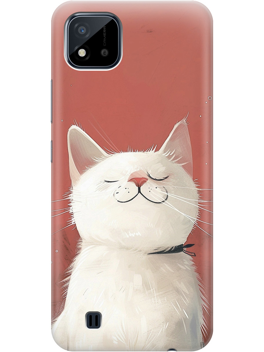 Силиконовый чехол на realme C20 / C11 (2021) с принтом "Гордый котик", Прозрачный;белый;красный, 726147412
Силиконовый чехол на realme C20 / C11 (2021) с принтом "Гордый котик", Прозрачный;белый;красный, 726147412