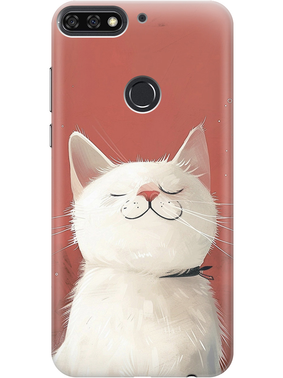 Силиконовый чехол на Honor 7C / 7A Pro / Huawei Y6 Prime (2018) с принтом "Гордый котик", Прозрачный;белый;красный, 717873012
Силиконовый чехол на Honor 7C / 7A Pro / Huawei Y6 Prime (2018) с принтом "Гордый котик", Прозрачный;белый;красный, 717873012
