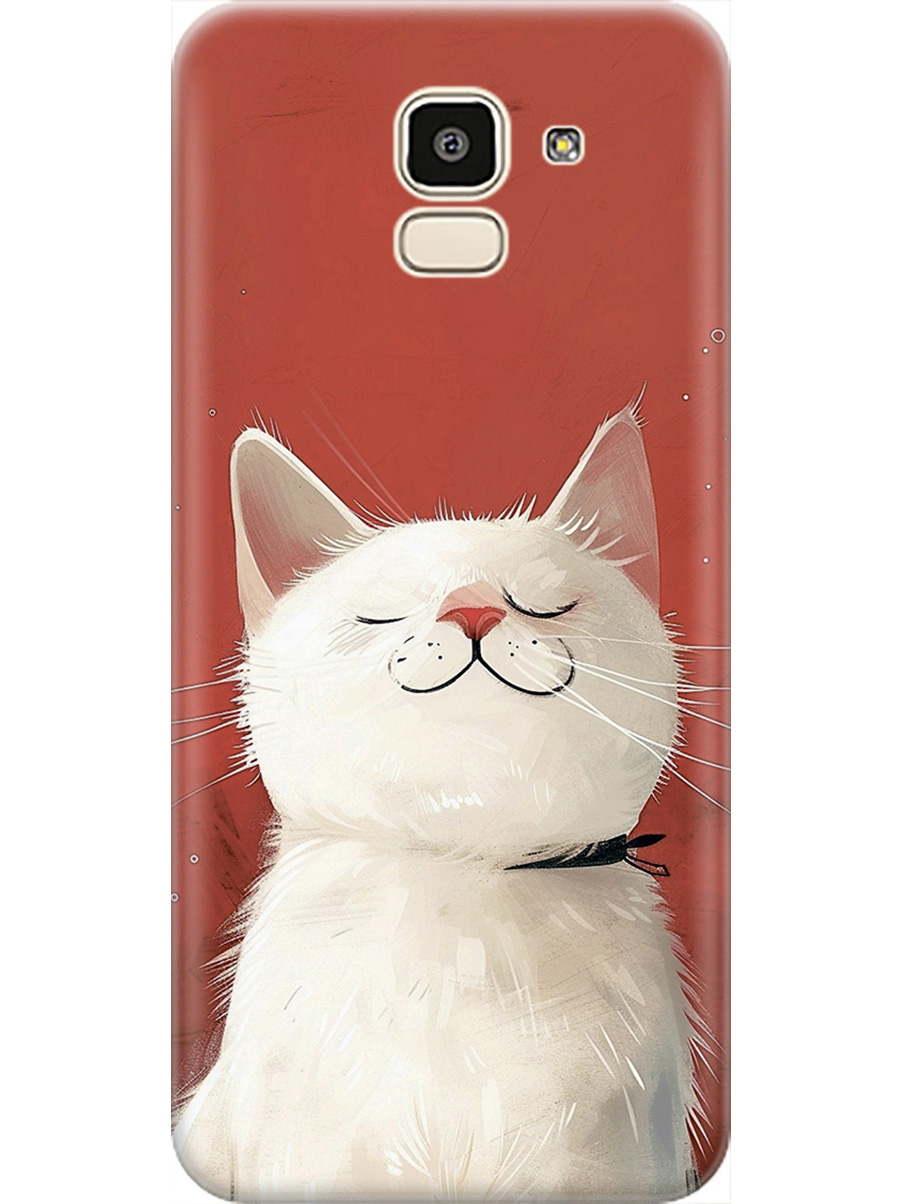 Силиконовый чехол на Samsung Galaxy J6 (2018) с принтом "Гордый котик", Прозрачный;белый;красный, 718359012
Силиконовый чехол на Samsung Galaxy J6 (2018) с принтом "Гордый котик", Прозрачный;белый;красный, 718359012