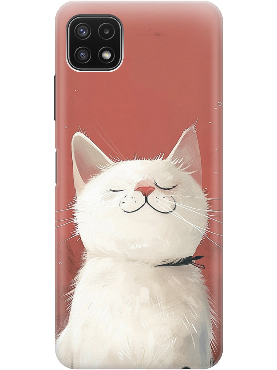Силиконовый чехол на Samsung Galaxy A22s 5G с принтом "Гордый котик", Прозрачный;белый;красный, 734082012
Силиконовый чехол на Samsung Galaxy A22s 5G с принтом "Гордый котик", Прозрачный;белый;красный, 734082012