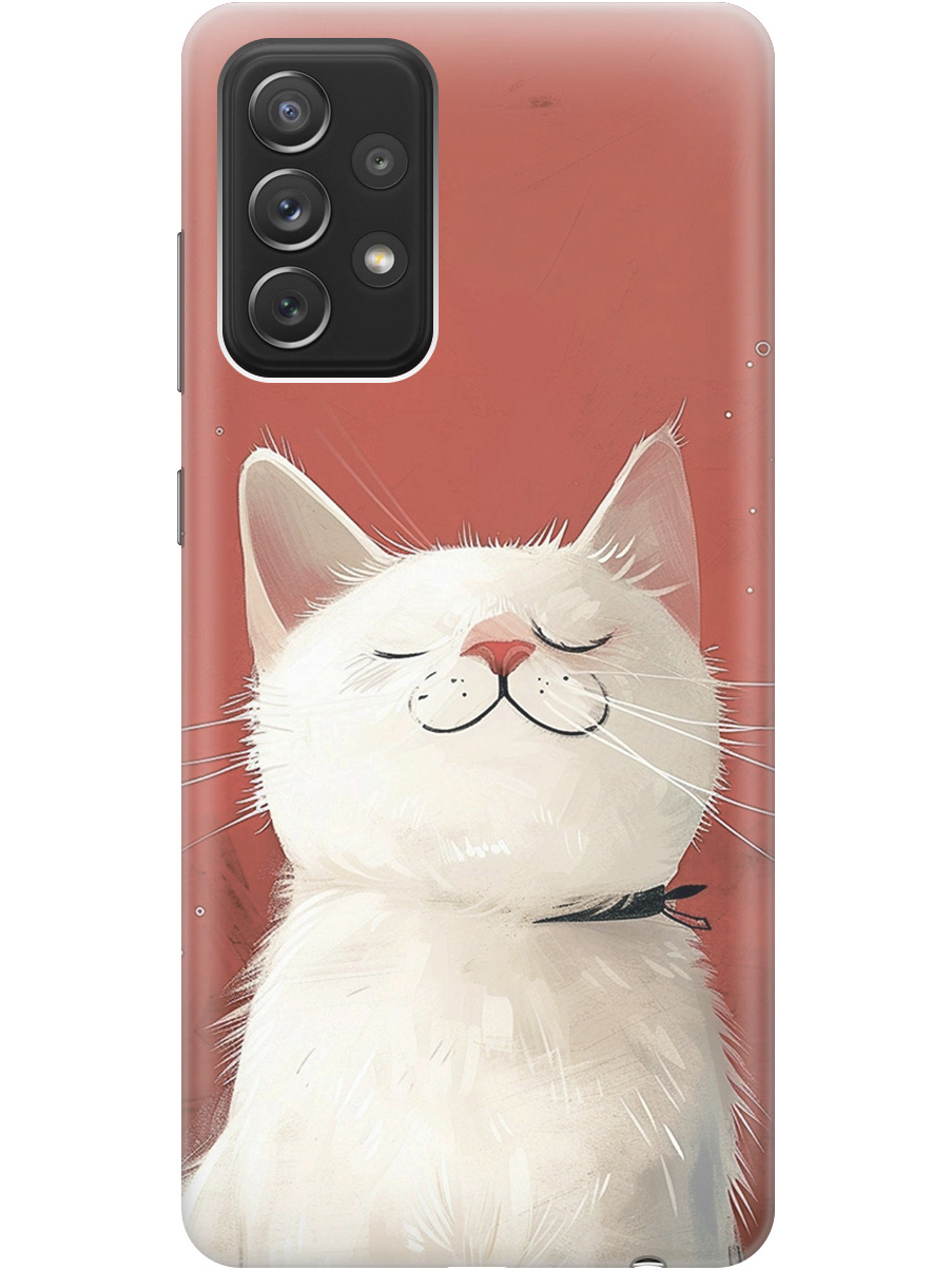 Силиконовый чехол на Samsung Galaxy A72 с принтом "Гордый котик", Прозрачный;белый;красный, 724990212
Силиконовый чехол на Samsung Galaxy A72 с принтом "Гордый котик", Прозрачный;белый;красный, 724990212