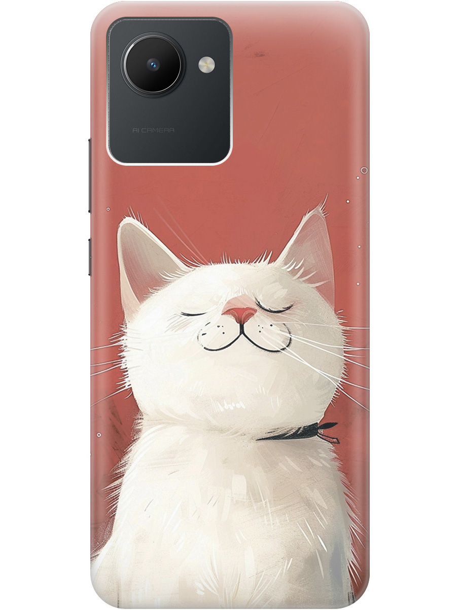 Силиконовый чехол на realme C30 с принтом "Гордый котик", Прозрачный;белый;красный, 766400212
Силиконовый чехол на realme C30 с принтом "Гордый котик", Прозрачный;белый;красный, 766400212