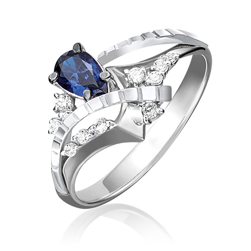Кольцо из золота р. 18 PLATINA jewelry 01-5201-00-105-1120-30, сапфир\бриллиант, 01-5201-00-105-1120-30
Кольцо из золота р. 18 PLATINA jewelry 01-5201-00-105-1120-30, сапфир\бриллиант, 01-5201-00-105-1120-30