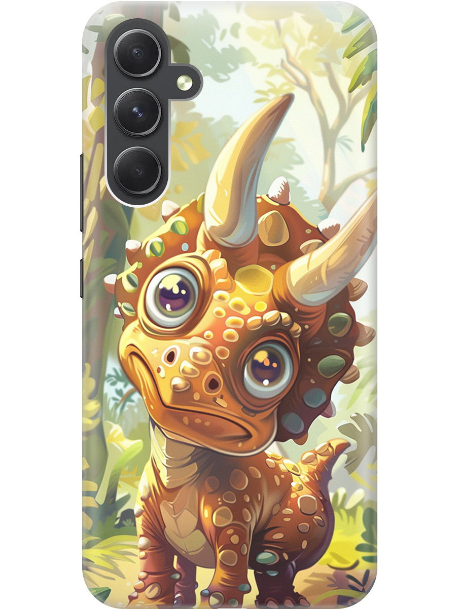 Силиконовый чехол на Samsung Galaxy A54 5G с рисунком "Малыш-динозавр", Желтый;зеленый, 20001381
Силиконовый чехол на Samsung Galaxy A54 5G с рисунком "Малыш-динозавр", Желтый;зеленый, 20001381