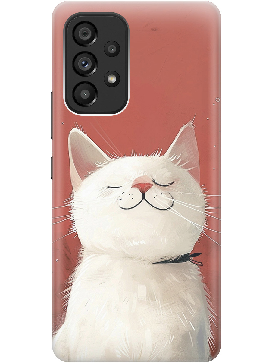 Силиконовый чехол на Samsung Galaxy A53 5G с принтом "Гордый котик", Прозрачный;белый;красный, 740133012
Силиконовый чехол на Samsung Galaxy A53 5G с принтом "Гордый котик", Прозрачный;белый;красный, 740133012