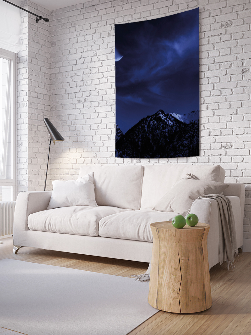 Вертикальное фотопанно на стену JoyArty Луна над горами 150x200 см, Луна над горами
Вертикальное фотопанно на стену JoyArty Луна над горами 150x200 см, Луна над горами