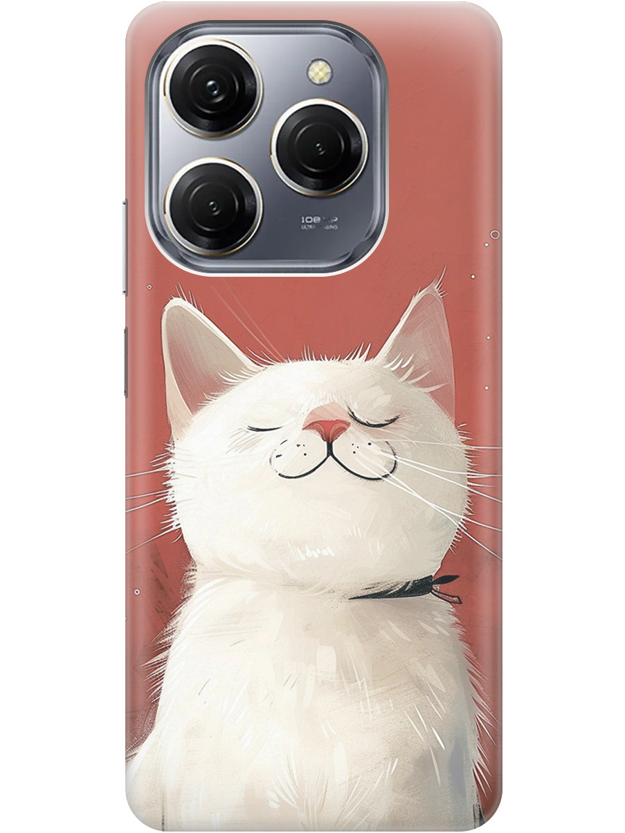 Силиконовый чехол на Tecno Spark 20 Pro с принтом "Гордый котик", Прозрачный;белый;красный, 779829012
Силиконовый чехол на Tecno Spark 20 Pro с принтом "Гордый котик", Прозрачный;белый;красный, 779829012