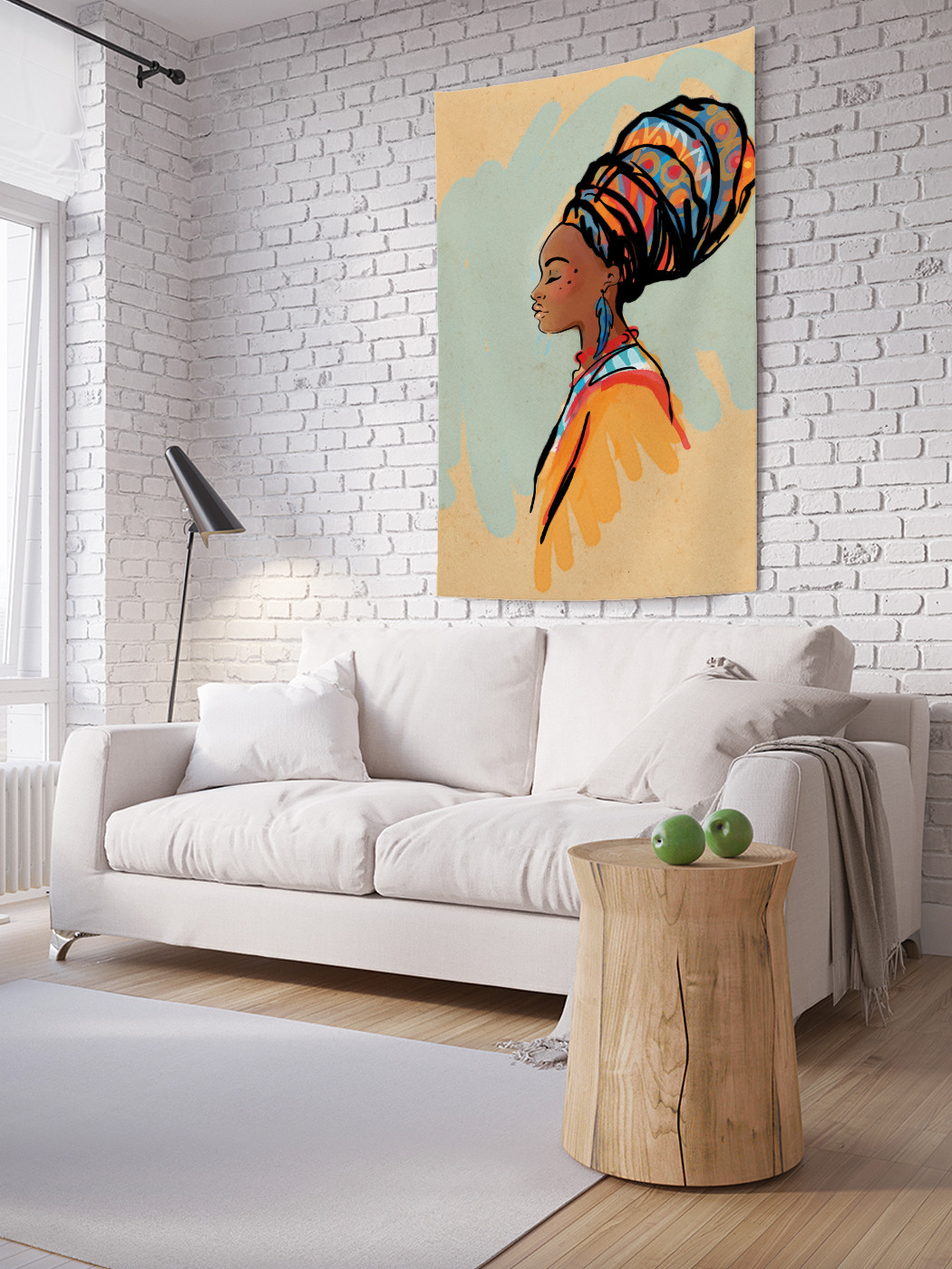 Вертикальное фотопанно на стену JoyArty Африканка в тюрбане 150x200 см, Африканка в тюрбане
Вертикальное фотопанно на стену JoyArty Африканка в тюрбане 150x200 см, Африканка в тюрбане