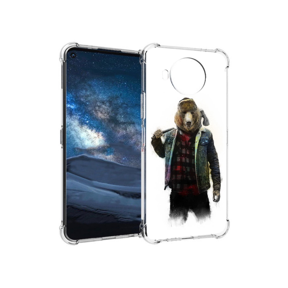 Чехол MyPads Tocco для Nokia 8.3 медведь с топором (PT227053.110.469), Прозрачный, Tocco
Чехол MyPads Tocco для Nokia 8.3 медведь с топором (PT227053.110.469), Прозрачный, Tocco