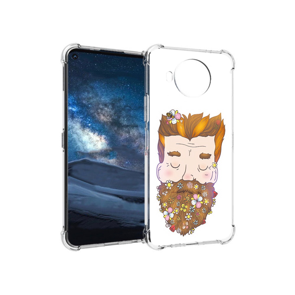 Чехол MyPads Tocco для Nokia 8.3 мужчина с цветами в бороде (PT227053.110.489), Прозрачный, Tocco
Чехол MyPads Tocco для Nokia 8.3 мужчина с цветами в бороде (PT227053.110.489), Прозрачный, Tocco
