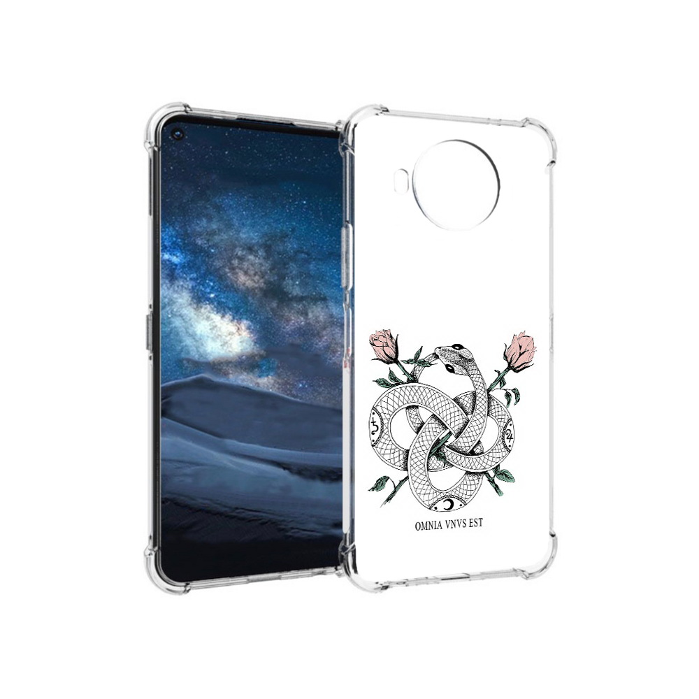 Чехол MyPads Tocco для Nokia 8.3 нарисованная змея абстракция (PT227053.110.502), Прозрачный, Tocco
Чехол MyPads Tocco для Nokia 8.3 нарисованная змея абстракция (PT227053.110.502), Прозрачный, Tocco