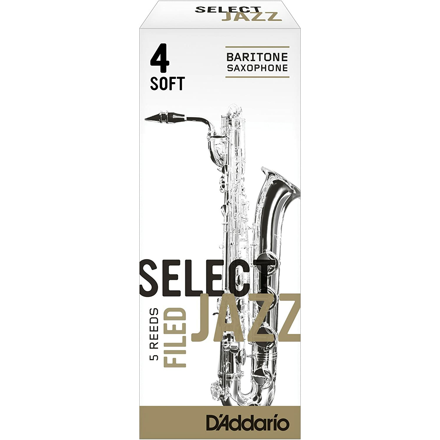 Трости для саксофона баритон DAddario RSF05BSX4S Select Jazz Filed, RSF05BSX4S Select Jazz Filed
Трости для саксофона баритон DAddario RSF05BSX4S Select Jazz Filed, RSF05BSX4S Select Jazz Filed