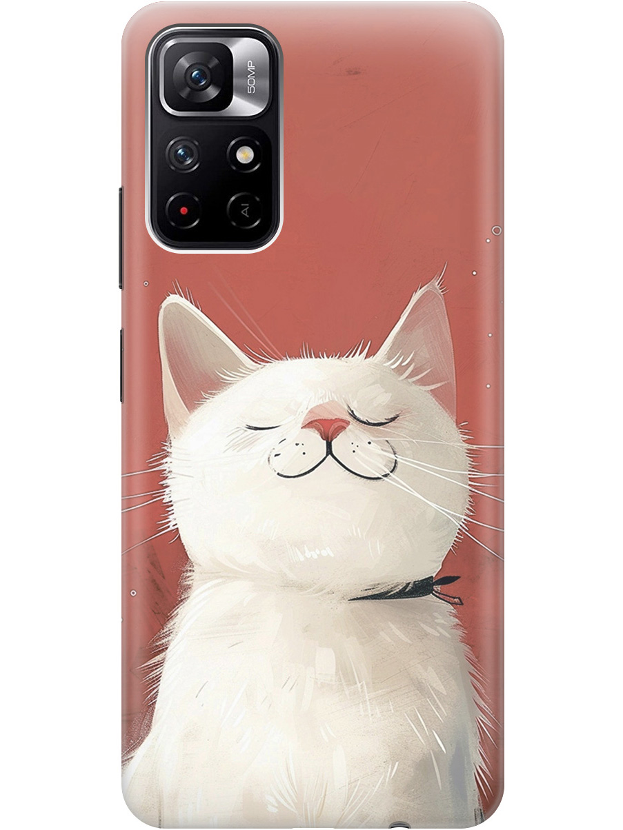 Силиконовый чехол на Xiaomi Poco M4 Pro 5G с принтом "Гордый котик", Прозрачный;белый;красный, 734580712
Силиконовый чехол на Xiaomi Poco M4 Pro 5G с принтом "Гордый котик", Прозрачный;белый;красный, 734580712