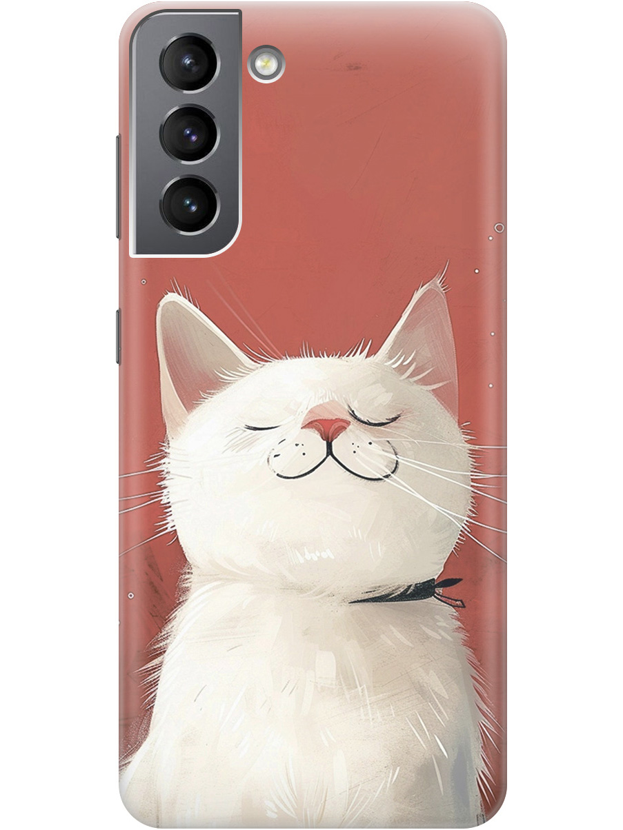 Силиконовый чехол на Samsung Galaxy S21 с принтом "Гордый котик", Прозрачный;белый;красный, 724125012
Силиконовый чехол на Samsung Galaxy S21 с принтом "Гордый котик", Прозрачный;белый;красный, 724125012