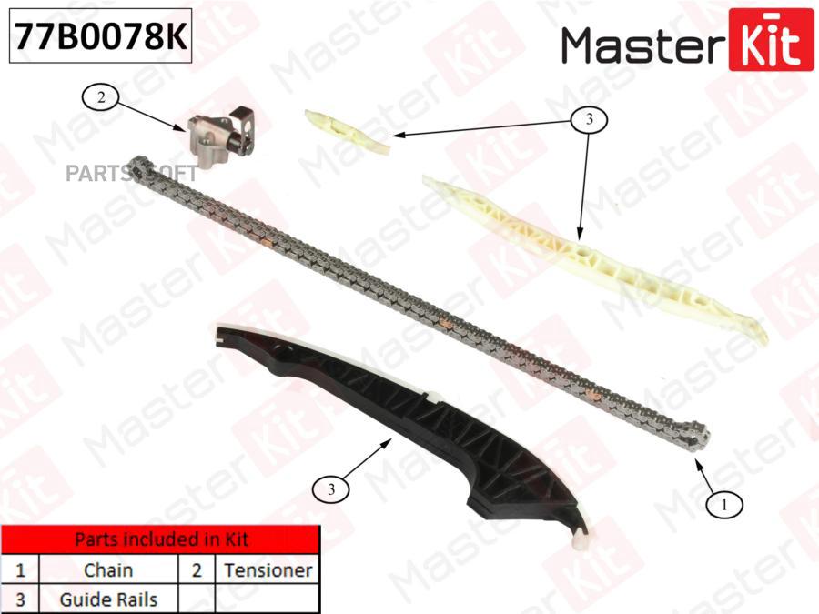 Комплект Цепи Грм (Без Звездочек) Vag 1.8tfsi Caba,Cdha,Cabb,Cdhb 77b0078k MasterKit арт.
Комплект Цепи Грм (Без Звездочек) Vag 1.8tfsi Caba,Cdha,Cabb,Cdhb 77b0078k MasterKit арт.