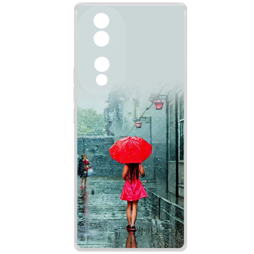 Чехол-накладка Case Красный зонтик для Honor 70, Прозрачный
Чехол-накладка Case Красный зонтик для Honor 70, Прозрачный