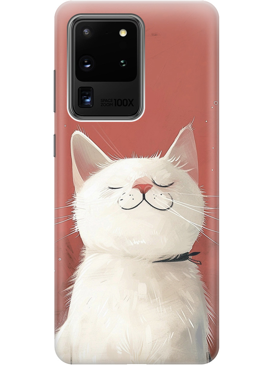 Силиконовый чехол на Samsung Galaxy S20 Ultra с принтом "Гордый котик", Прозрачный;белый;красный, 722628612
Силиконовый чехол на Samsung Galaxy S20 Ultra с принтом "Гордый котик", Прозрачный;белый;красный, 722628612