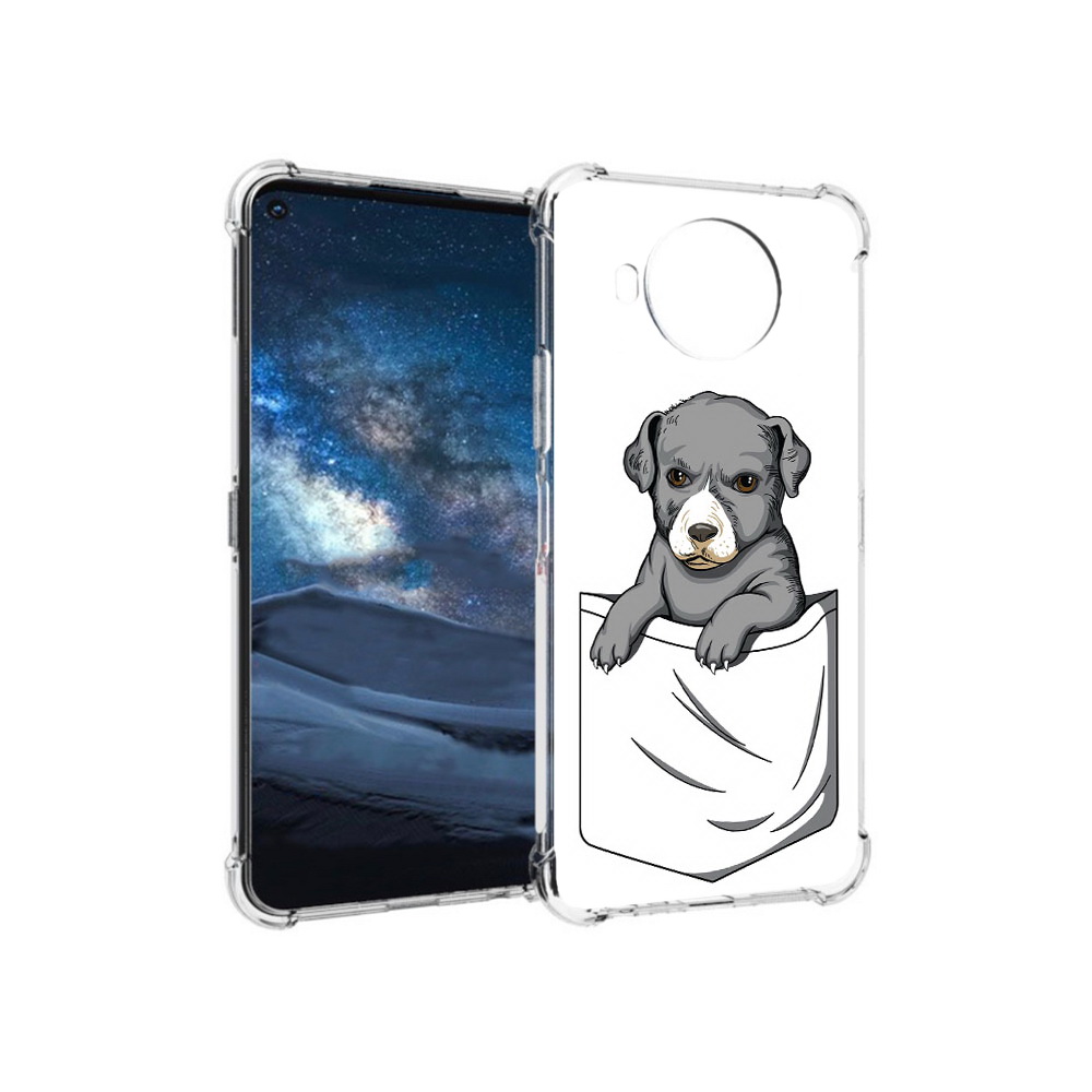 Чехол MyPads Tocco для Nokia 8.3 собачка в кармане (PT227053.110.611), Прозрачный, Tocco
Чехол MyPads Tocco для Nokia 8.3 собачка в кармане (PT227053.110.611), Прозрачный, Tocco