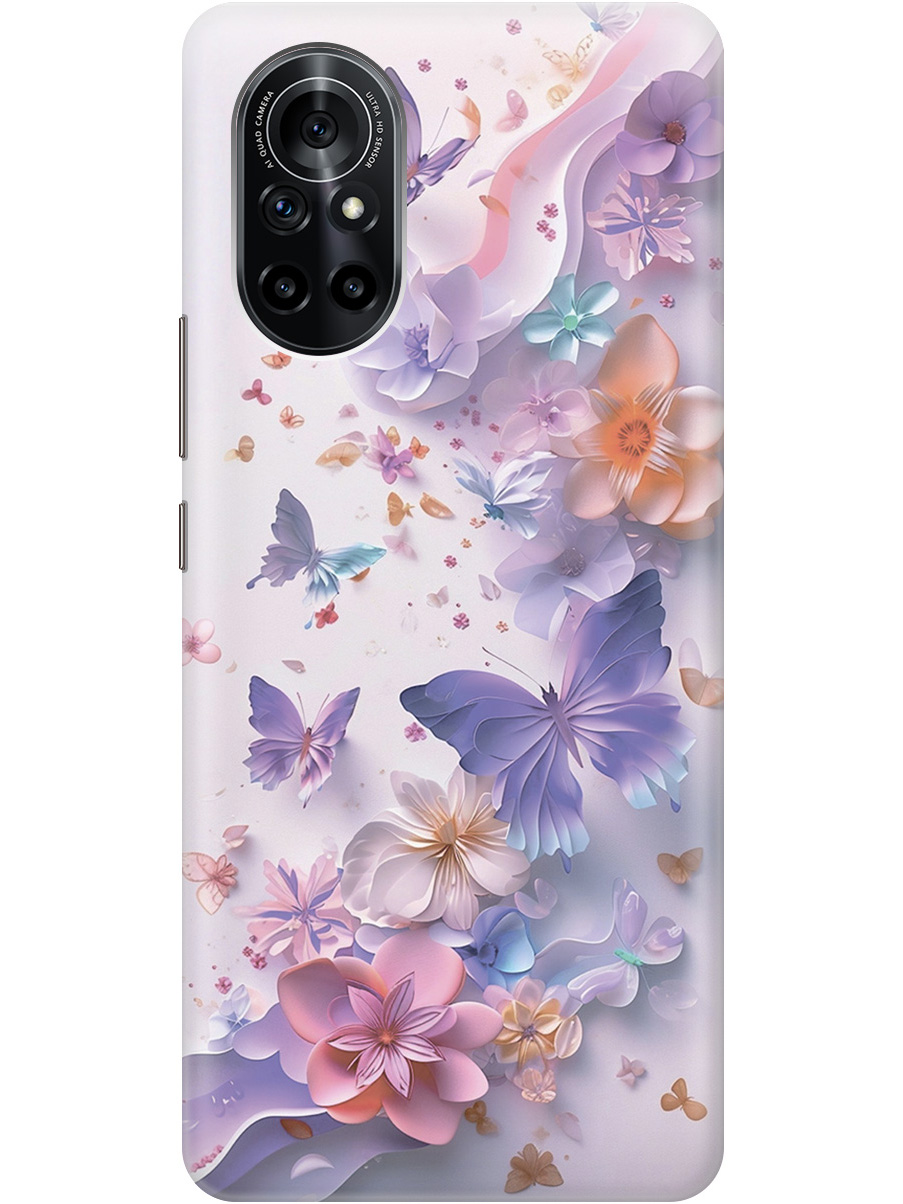 Силиконовый чехол на Huawei Nova 8 с принтом "Фиолетовые бабочки и бумажные цветы", Прозрачный;розовый;фиолетовый, 731079522
Силиконовый чехол на Huawei Nova 8 с принтом "Фиолетовые бабочки и бумажные цветы", Прозрачный;розовый;фиолетовый, 731079522