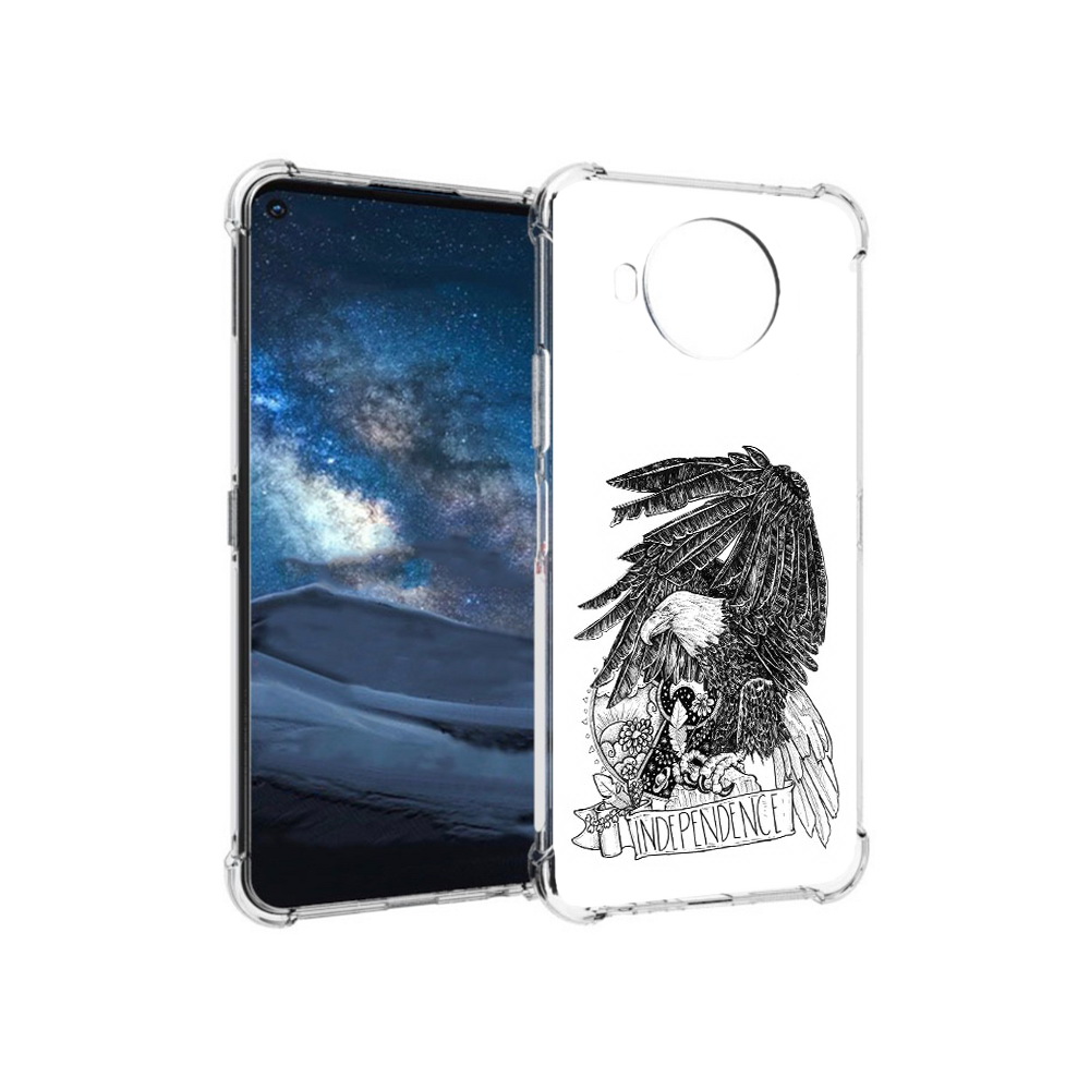 Чехол MyPads Tocco для Nokia 8.3 черно белый сокол (PT227053.110.688), Прозрачный, Tocco
Чехол MyPads Tocco для Nokia 8.3 черно белый сокол (PT227053.110.688), Прозрачный, Tocco