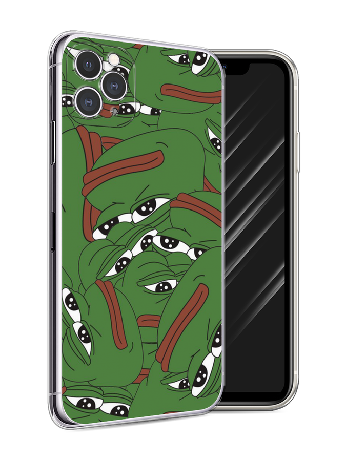 Чехол Awog на Apple iPhone 11 Pro Max / Айфон 11 Pro Max "Печальный frog", Разноцветный, 12250-9
Чехол Awog на Apple iPhone 11 Pro Max / Айфон 11 Pro Max "Печальный frog", Разноцветный, 12250-9