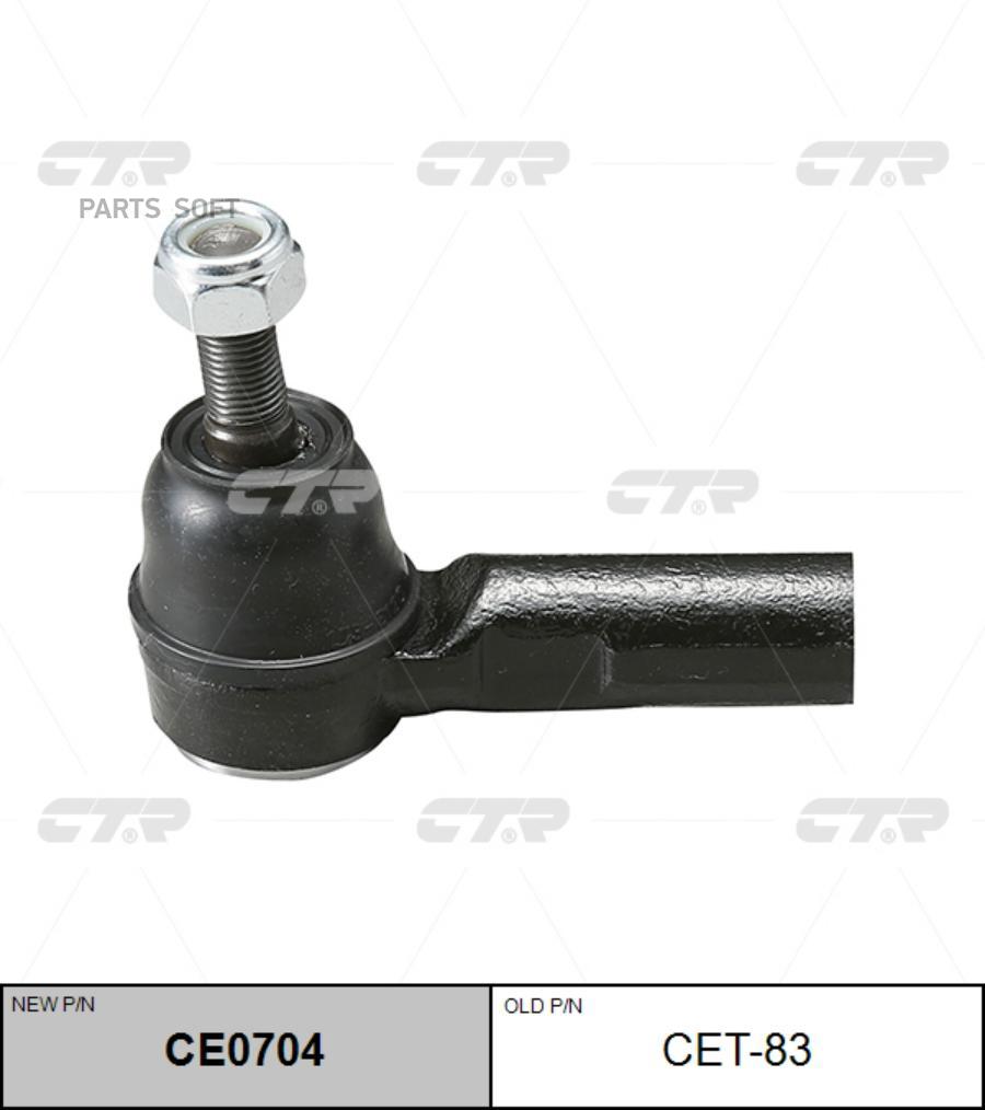Наконечник рулевой тяги TOYOTA: AVENSIS 03-, CAMRY 92-01, AVALON 95-04, MATRIX 03-08, SOLA
Наконечник рулевой тяги TOYOTA: AVENSIS 03-, CAMRY 92-01, AVALON 95-04, MATRIX 03-08, SOLA