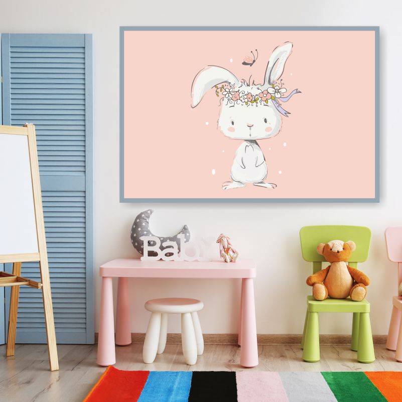 Постер на стену ПолиЦентр Зайка В Веночке Для Детской 50х40 см, ЗайкаВВеночкеДляДетскойГоризонтальный
Постер на стену ПолиЦентр Зайка В Веночке Для Детской 50х40 см, ЗайкаВВеночкеДляДетскойГоризонтальный