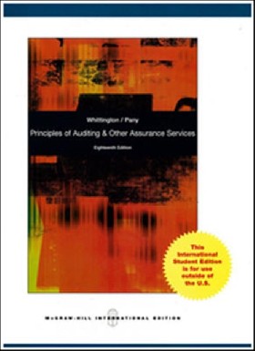 Principles of auditing and other assurance services with cd / Ray Whittington, Kurt Pany
Principles of auditing and other assurance services with cd / Ray Whittington, Kurt Pany