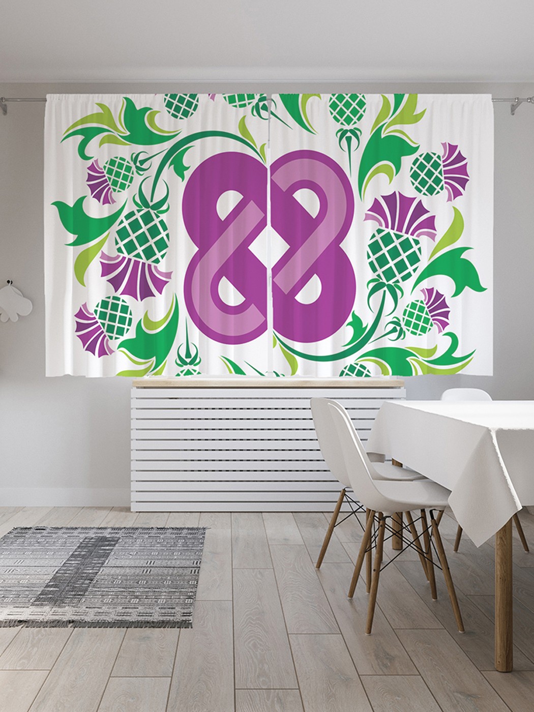 Шторы под лён «Бесконечная жизнь», серия Oxford DeLux, 290х180 см
Шторы под лён «Бесконечная жизнь», серия Oxford DeLux, 290х180 см