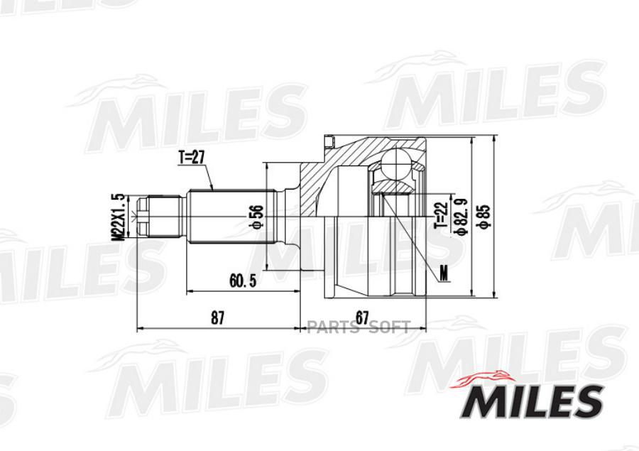 Шрус Наружный Subaru Legacy/Forester 1.8/2.0 92-00 (Gkn 301991) Ga20422 Miles арт. GA20422
Шрус Наружный Subaru Legacy/Forester 1.8/2.0 92-00 (Gkn 301991) Ga20422 Miles арт. GA20422