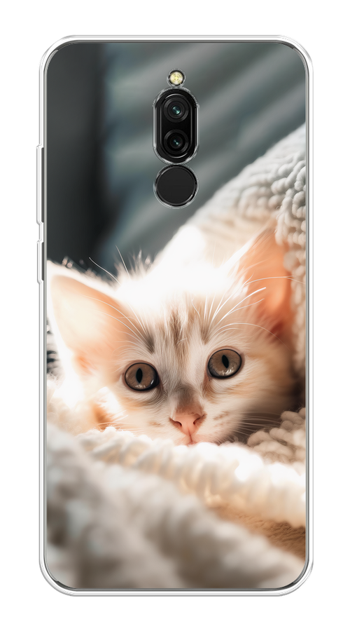 Чехол на Xiaomi Redmi 8 "Белый шкодливый котенок", Серый;белый;бежевый;оранжевый, 37150-1
Чехол на Xiaomi Redmi 8 "Белый шкодливый котенок", Серый;белый;бежевый;оранжевый, 37150-1