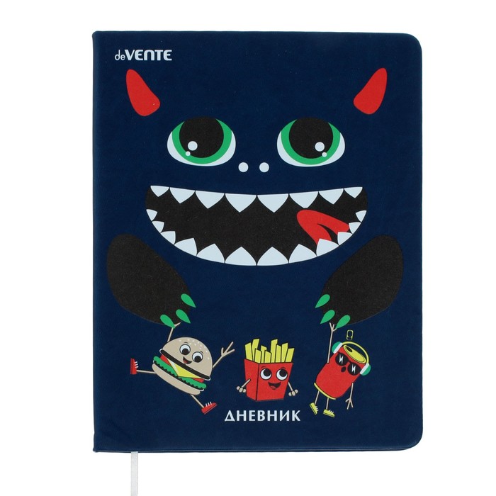 Дневник школьный для 1-11 класса, Monster, твёрдая обл, искусств кожа, блок 80 г/м2, ляссе
Дневник школьный для 1-11 класса, Monster, твёрдая обл, искусств кожа, блок 80 г/м2, ляссе