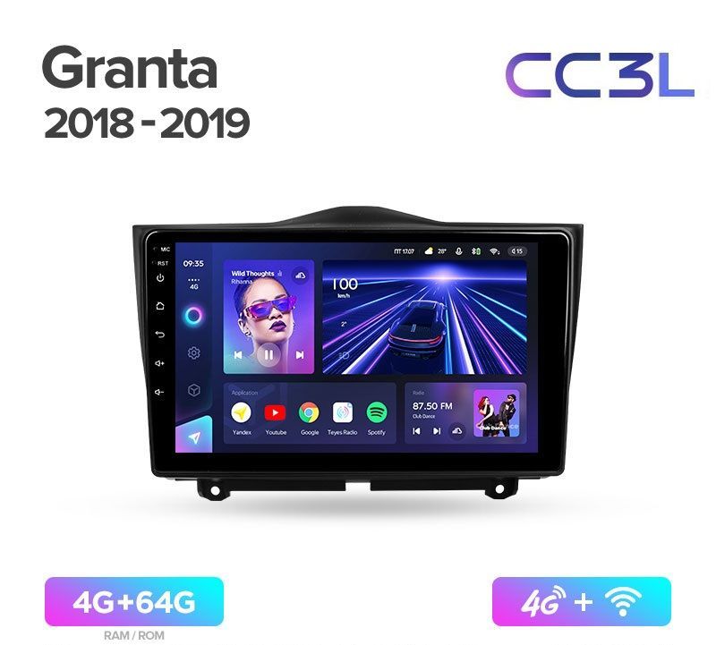 Магнитола TEYES LADA GRANTA 2018+ г. CC3L 4/64ГБ Android 10, IPS экран, DSP, 4G модем, чип, сс3л гранта 18+
Магнитола TEYES LADA GRANTA 2018+ г. CC3L 4/64ГБ Android 10, IPS экран, DSP, 4G модем, чип, сс3л гранта 18+