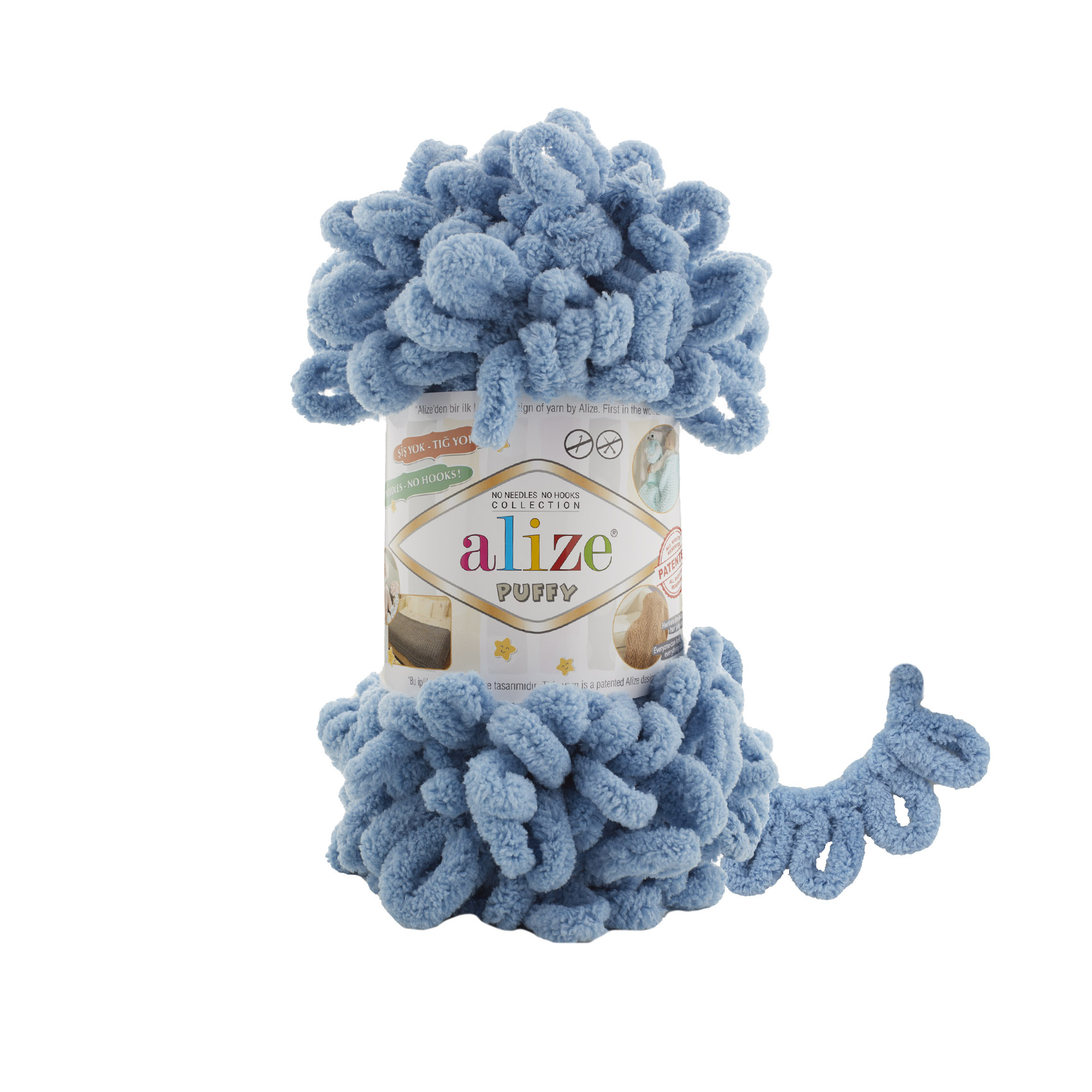 Пряжа Alize Puffy 100% микрополиэстер 9 м/100 гр 280 Сумеречно-синий, 5 мотков, Puffy NL01
Пряжа Alize Puffy 100% микрополиэстер 9 м/100 гр 280 Сумеречно-синий, 5 мотков, Puffy NL01