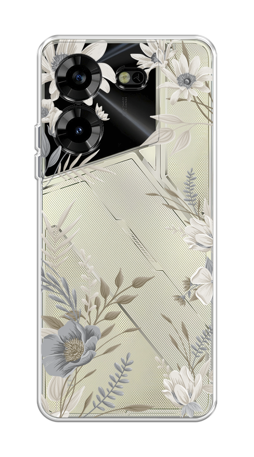 Чехол Homey на Tecno Pova 5 "Цветы сепия", Серый;прозрачный;зеленый;белый, 303950-1
Чехол Homey на Tecno Pova 5 "Цветы сепия", Серый;прозрачный;зеленый;белый, 303950-1