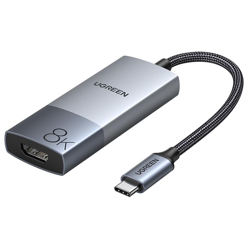 Адаптер UGREEN CM491 (50338) USB-C to HDMI Female 8K Adapter. Цвет: серебристый, CM491
Адаптер UGREEN CM491 (50338) USB-C to HDMI Female 8K Adapter. Цвет: серебристый, CM491