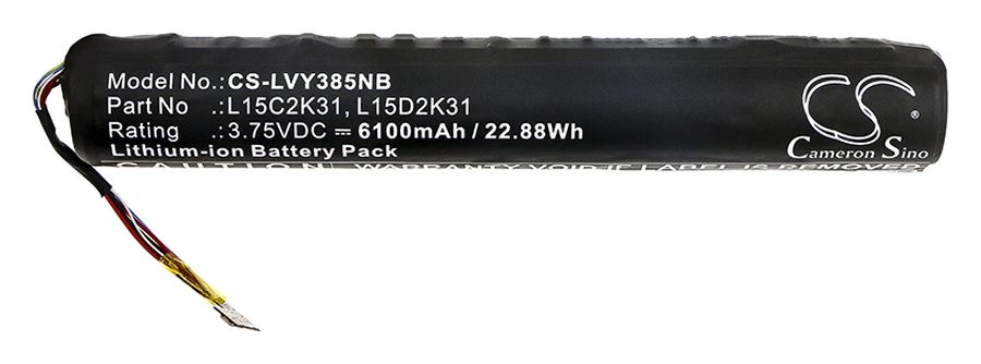 Аккумулятор CameronSino CS-LVY385NB для Lenovo Yoga Tablet 3 YT3-850F, YT3-850M (L15D2K31), Черный
Аккумулятор CameronSino CS-LVY385NB для Lenovo Yoga Tablet 3 YT3-850F, YT3-850M (L15D2K31), Черный