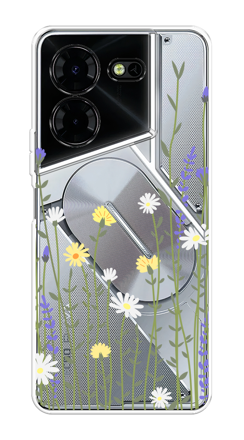 Чехол Homey на Tecno Pova 5 Pro 5G "Ромашка и лаванда", Зеленый;желтый;прозрачный, 304550-1
Чехол Homey на Tecno Pova 5 Pro 5G "Ромашка и лаванда", Зеленый;желтый;прозрачный, 304550-1