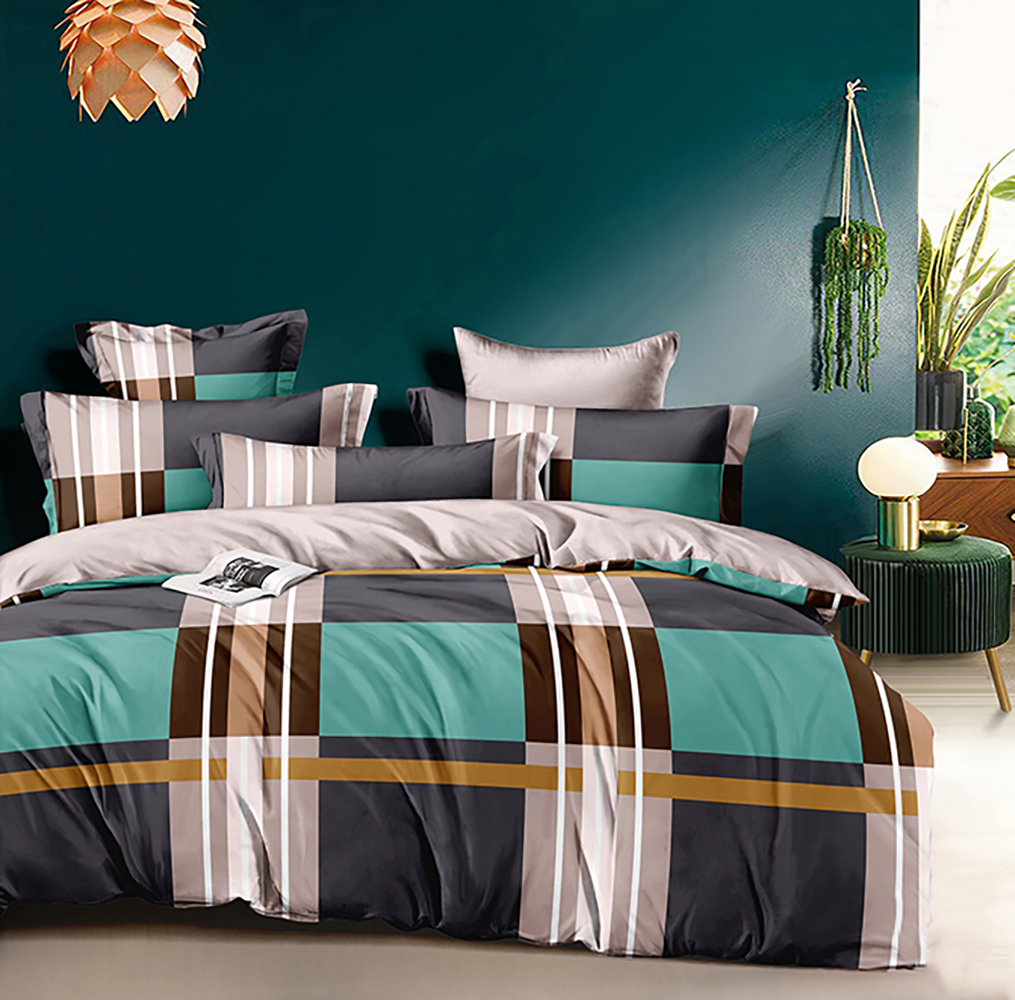 Постельное белье на резинке Mercury Home Шотландия Евро макси Поплин 2 наволочки 50x70, Шотландия 
Постельное белье на резинке Mercury Home Шотландия Евро макси Поплин 2 наволочки 50x70, Шотландия