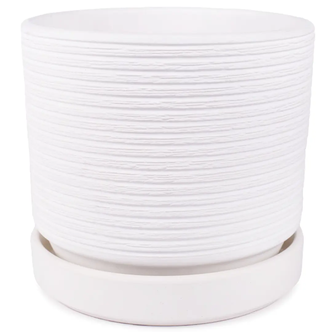 Цветочный горшок Лоза керамика SSS-82278870 1,5 л белый 1 шт., Лоза 
Цветочный горшок Лоза керамика SSS-82278870 1,5 л белый 1 шт., Лоза