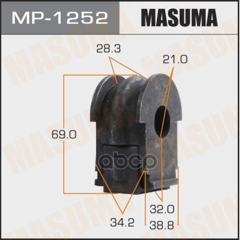 Втулка Стабилизатора Masuma Mp-1252 Masuma арт. MP-1252
Втулка Стабилизатора Masuma Mp-1252 Masuma арт. MP-1252