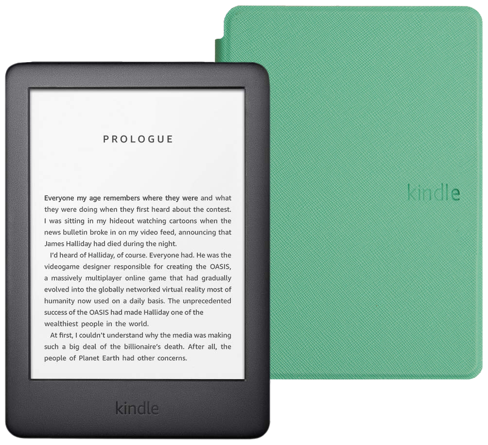 Amazon Kindle 10 8Gb SO Black с обложкой Light Green, Черный, Электронная книга Amazon Kindle 10 8Gb SO Black с обложкой ReaderONE
Amazon Kindle 10 8Gb SO Black с обложкой Light Green, Черный, Электронная книга Amazon Kindle 10 8Gb SO Black с обложкой ReaderONE