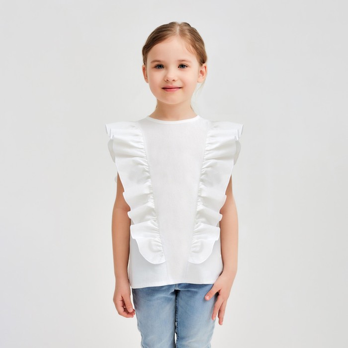 Блузка для девочки MINAKU: Cotton Collection цвет белый, рост 104, MINAKU: Cotton collection
Блузка для девочки MINAKU: Cotton Collection цвет белый, рост 104, MINAKU: Cotton collection