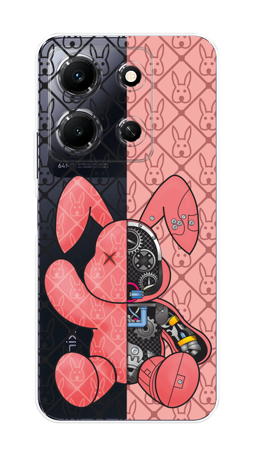 Чехол Homey на Infinix Note 30i "Киборг-заяц розовый", Розовый;прозрачный;черный, 3104350-1
Чехол Homey на Infinix Note 30i "Киборг-заяц розовый", Розовый;прозрачный;черный, 3104350-1