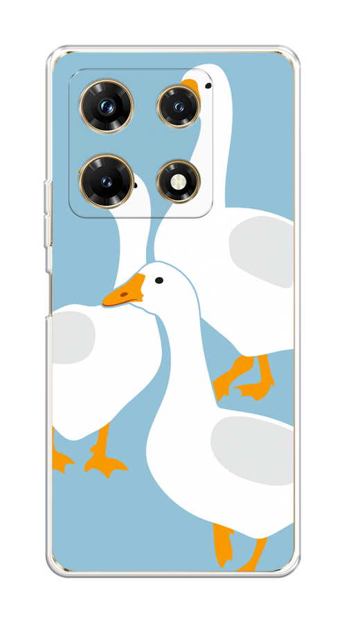 Чехол Homey на Infinix Note 30 Pro "Гусиное трио", Голубой;белый;серый;желтый, 3104550-1
Чехол Homey на Infinix Note 30 Pro "Гусиное трио", Голубой;белый;серый;желтый, 3104550-1
