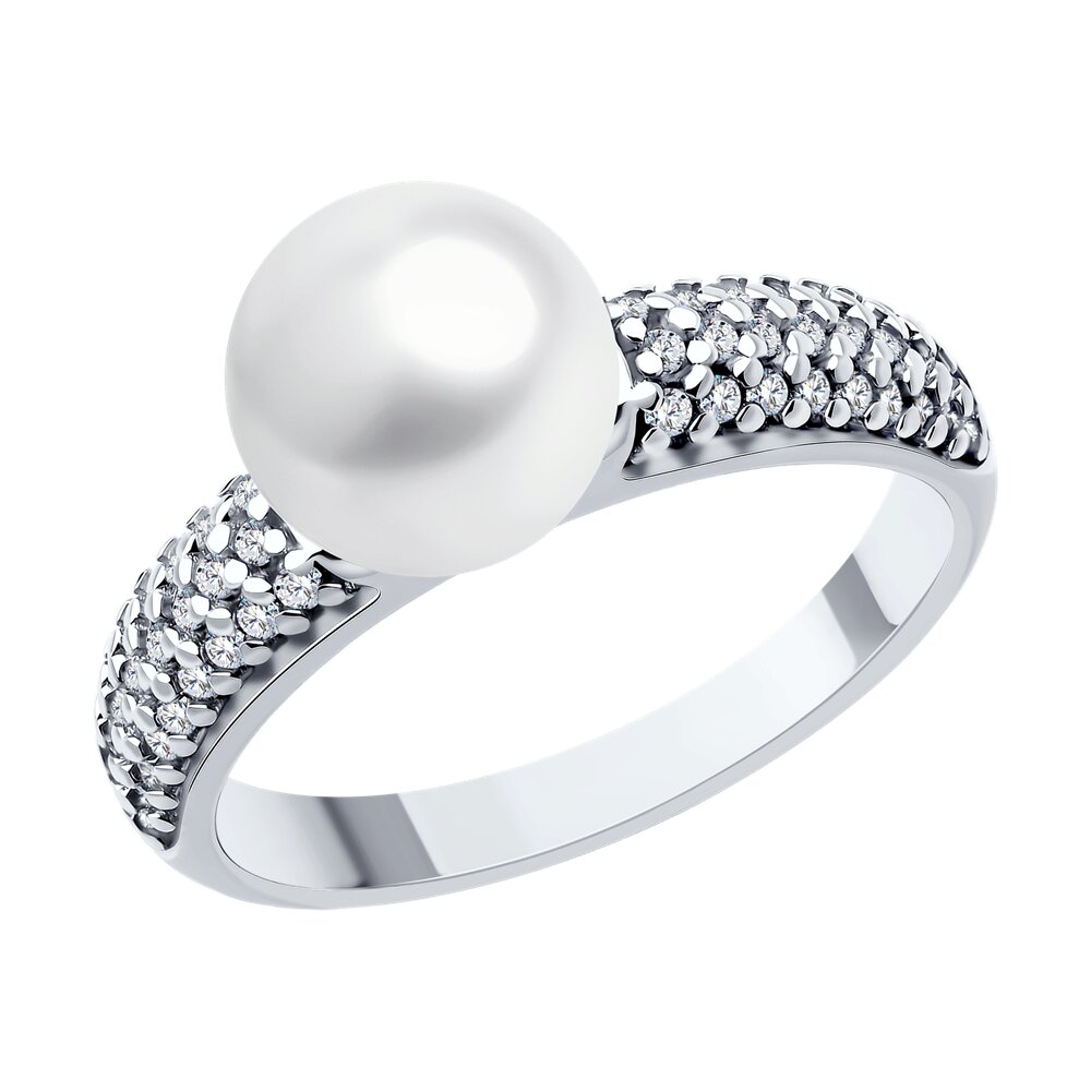 Кольцо из серебра р. 19,5 Diamant 94-310-01955-1, фианит\жемчуг культивированный, 94-310-01955-1
Кольцо из серебра р. 19,5 Diamant 94-310-01955-1, фианит\жемчуг культивированный, 94-310-01955-1