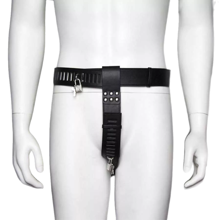 фото Пояс верности kissexpo мужской черный