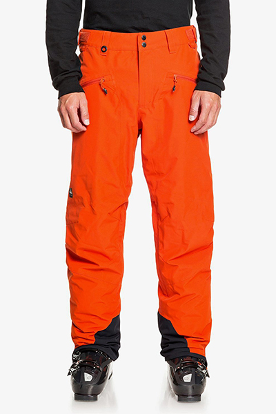 фото Мужские сноубордические штаны boundry, оранжевый, xl quicksilver